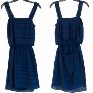 Romeo & Juliet Couture Eyelet Open Back Dress Sz S